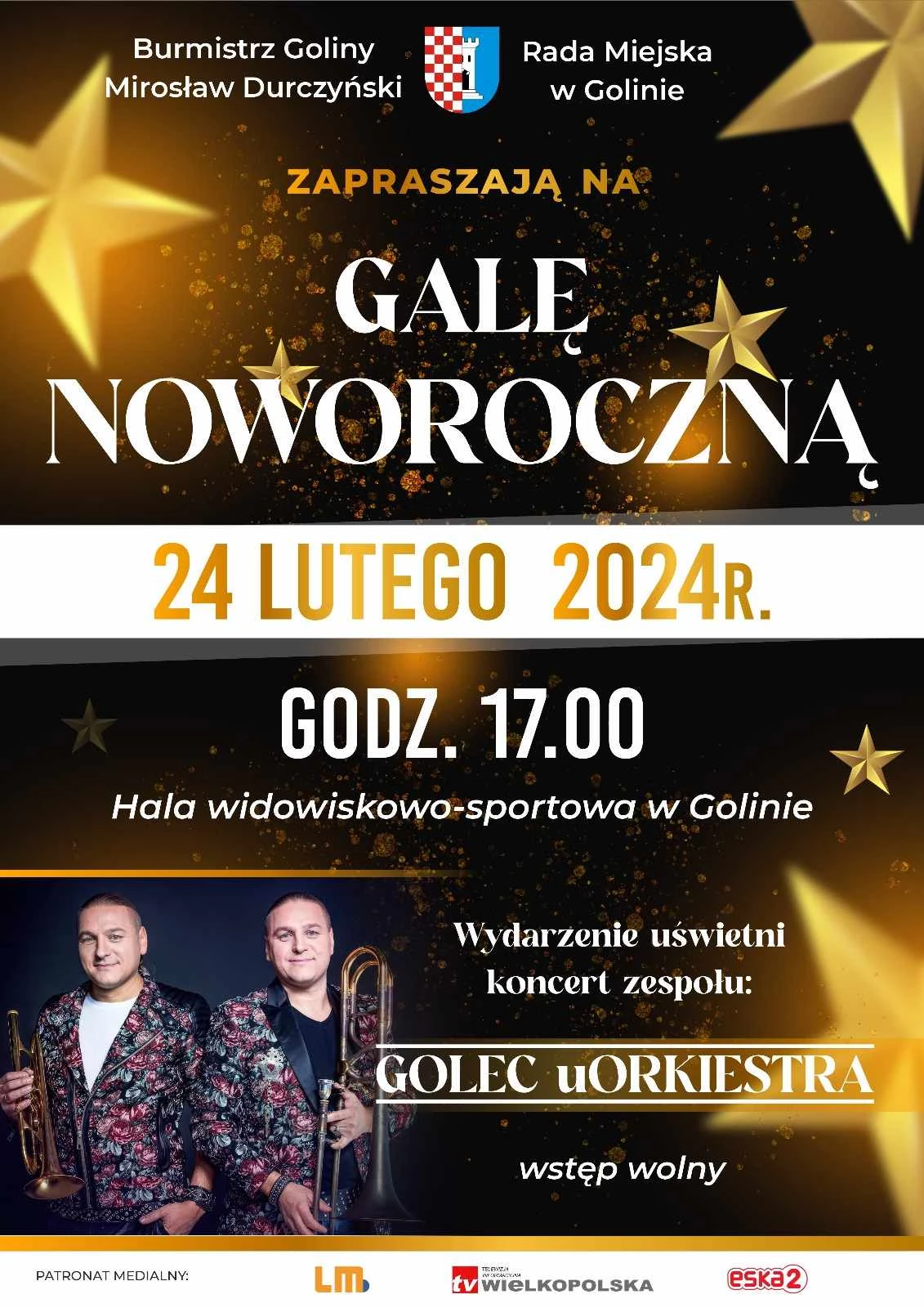 Gala Noworoczna w Golinie. Święto lokalnej społeczności