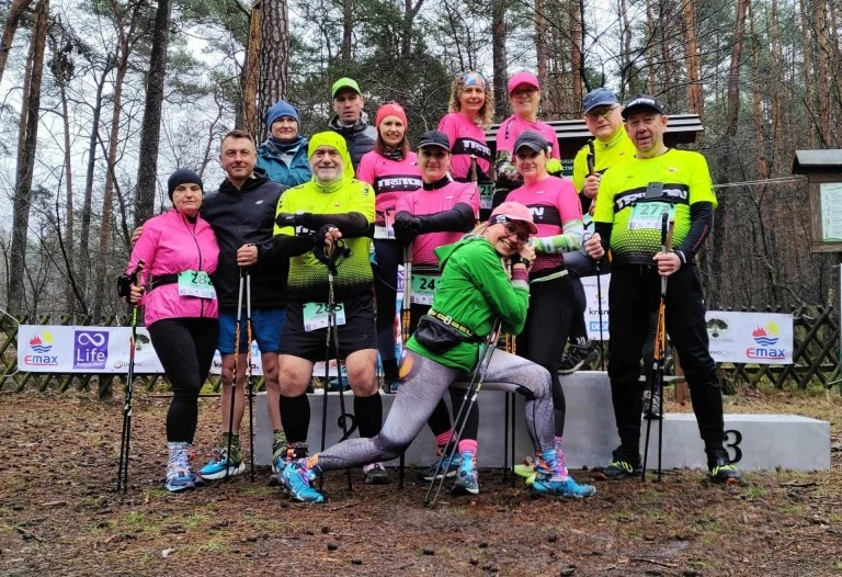 Triton Konin na Pierwszych Górskich Mistrzostwach Bydgoszczy w Nordic Walking