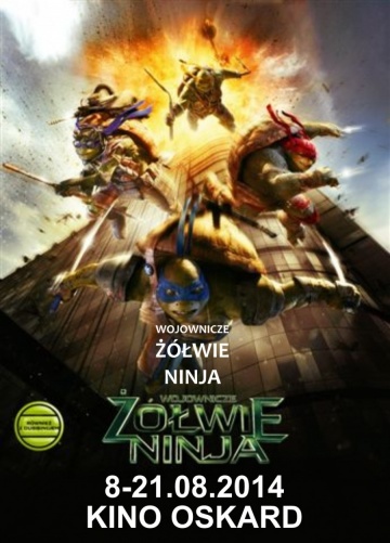 Wojownicze żółwie ninja    2D i 3D                             PREMIERA